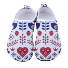 Scandinavian Folk Seamless Pattern Men s Sock-style Water Shoes