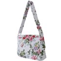 Floral Elements Peony Chinese Rose Full Print Messenger Bag (S) View2