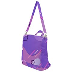 Colorful Labstract Wallpaper Theme Crossbody Backpack