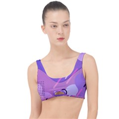 Colorful Labstract Wallpaper Theme The Little Details Bikini Top