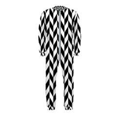 Black And White Pattern Onepiece Jumpsuit (kids)