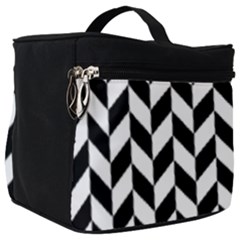 Black And White Pattern Make Up Travel Bag (big) by ytdream