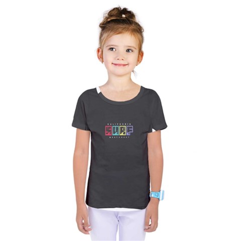 Surf Kids  One Piece T-shirt by wateenstore