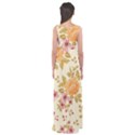 Peony Flower Floral Flora Pattern Empire Waist Maxi Dress View2