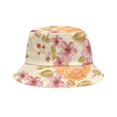 Peony Flower Floral Flora Pattern Bucket Hat by Bedest