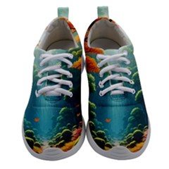 Autumn Trees Nature Women Athletic Shoes by Bedest