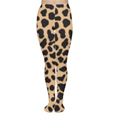 Leopard Skin Pattern Tights