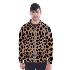 Leopard Skin Pattern Men s Windbreaker