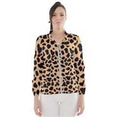 Leopard Skin Pattern Women s Windbreaker