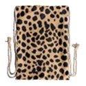 Leopard Skin Pattern Drawstring Bag (Large) View1