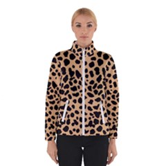 Leopard Skin Pattern Women s Bomber Jacket