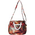 Forest Path Red Nature Rope Handles Shoulder Strap Bag View3