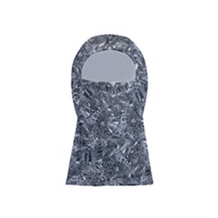 Geologic Marine Life Motif Black And White Print Balaclava Face Mask