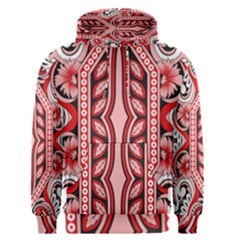 A Design Of A Red And White Pattern Men s Core Hoodie by catchydesignhill