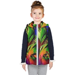 Splash Kids  Hooded Puffer Vest by geonetique