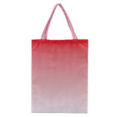 A Red And White Background With Small Squares Classic Tote Bag by catchydesignhill