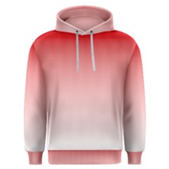 A Red And White Background With Small Squares Men s Overhead Hoodie