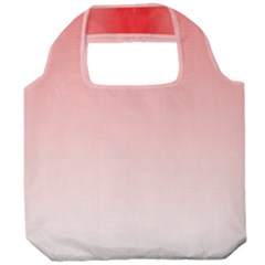 A Red And White Background With Small Squares Foldable Grocery Recycle Bag by catchydesignhill