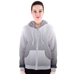 A Black And White Photo Of A Wall Women s Zipper Hoodie