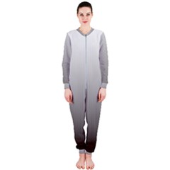 A Black And White Photo Of A Wall Onepiece Jumpsuit (ladies)