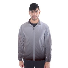 A Black And White Photo Of A Wall Men s Windbreaker