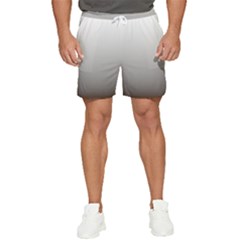 A Black And White Photo Of A Wall Men s Runner Shorts by catchydesignhill