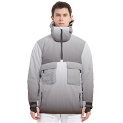 A Black And White Photo Of A Wall Men s Pullover Zip Ski And Snowboard Waterproof Breathable Jacket