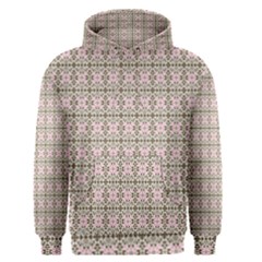 A Pink And Brown Pattern On A White Background Men s Core Hoodie