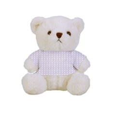 A White Background With A Brown Pattern On It Full Print Tee For Cuddly Teddy Bear by catchydesignhill