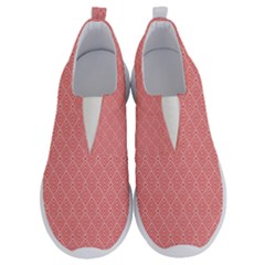 A Red And White Background With A Pattern No Lace Lightweight Shoes by catchydesignhill