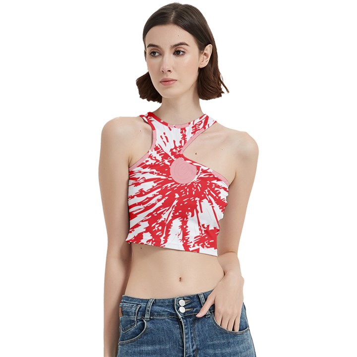 A Drawing Of A Red Flower On A White Background Cut Out Top