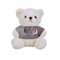 Swimming Tiger Full Print Tee For Cuddly Teddy Bear by ExtraGoodSauce