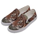 Swimming Tiger Men s Canvas Slip Ons View2