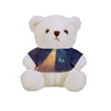 Mystic Blue Pyramid Art Full Print Cuddly Teddy Bear View1