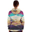 Vibrant Sunset Over Serene Lake Women s Zipper Hoodie View2