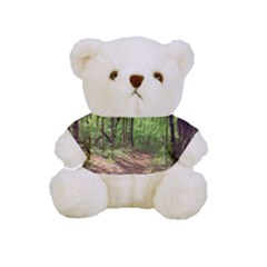 Peaceful Green Forest Walk Full Print Tee For Cuddly Teddy Bear by ExtraGoodSauce