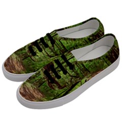 Peaceful Green Forest Walk Men s Classic Low Top Sneakers by ExtraGoodSauce