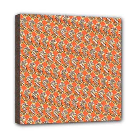 Diamond Dollar Sign Pattern Mini Canvas 8  X 8  (stretched) by ExtraAwesomeSauce