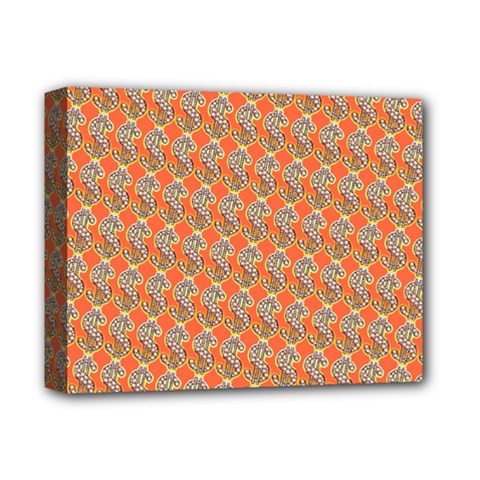 Diamond Dollar Sign Pattern Deluxe Canvas 14  X 11  (stretched) by ExtraAwesomeSauce