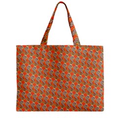 Diamond Dollar Sign Pattern Zipper Mini Tote Bag by ExtraGoodSauce