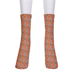 Diamond Dollar Sign Pattern Crew Socks by ExtraGoodSauce