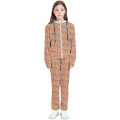 Diamond Dollar Sign Pattern Kids  Tracksuit by ExtraGoodSauce