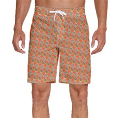 Diamond Dollar Sign Pattern Men s Beach Shorts by ExtraGoodSauce