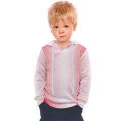 A Red And White Background With Small White Dots Kids  Overhead Hoodie