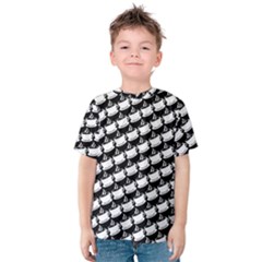 Stylish Coffee Cup Pattern Kids  Cotton T-Shirt