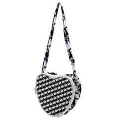 Stylish Coffee Cup Pattern Heart Shoulder Bag by ExtraGoodSauce