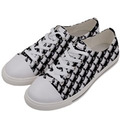 Stylish Coffee Cup Pattern Women s Low Top Canvas Sneakers by ExtraGoodSauce