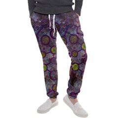 Abstract Molecular Space Art Men s Jogger Sweatpants by ExtraGoodSauce