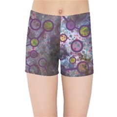 Abstract Molecular Space Art Kids  Sports Shorts