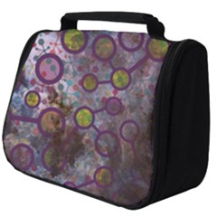 Abstract Molecular Space Art Full Print Travel Pouch (big) by ExtraGoodSauce